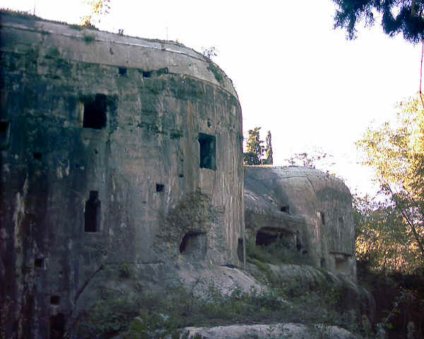 Monte Brione - Forte Garda, fortificazione austriaca