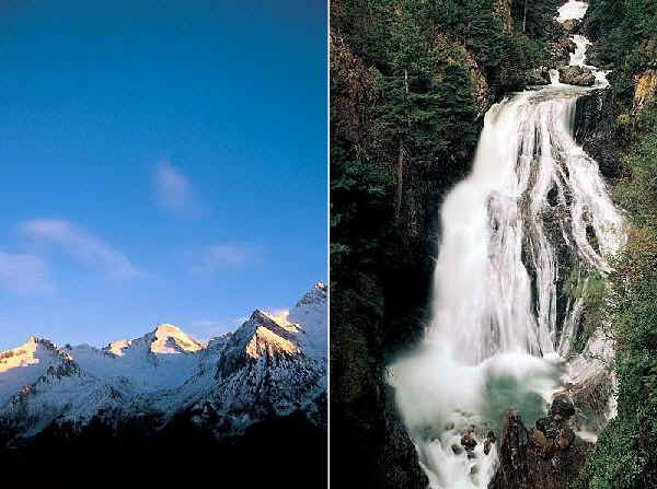 Pizzo Rosso e Cascate del Rio Riva