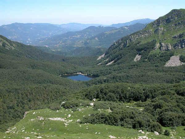 Panorama della Riserva Guadine Pradaccio