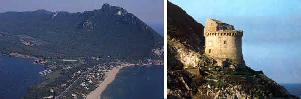 Monte Circeo e Torre Paola