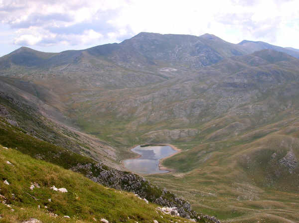 Lago della Duchessa in estate