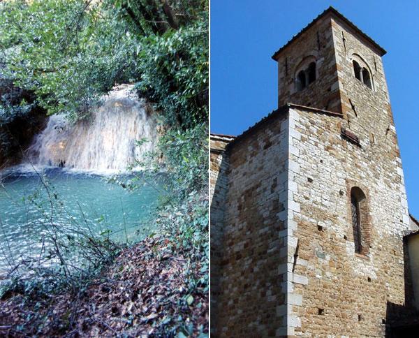 Fosso Ragnaia e Chiesa di Figline