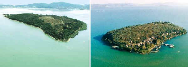 Isola Polvese e Isola Maggiore