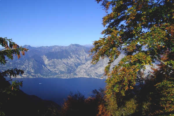 Lago di Garda visto dal Monte Baldo
